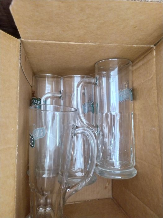 Продам пивные бокалы 24 штуки