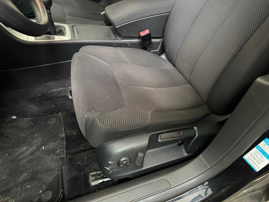 Interior textil negru scaune bancheta vw passat b6 break volan stanga