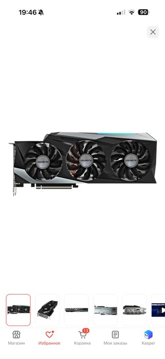 Видео карт Gigabyte geforce RTC 3090 gaming OC 24 gb