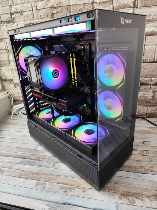 Calculator / PC Gaming NOU / Setup complet–Ryzen 5 3600 + RX 7600 8 GB