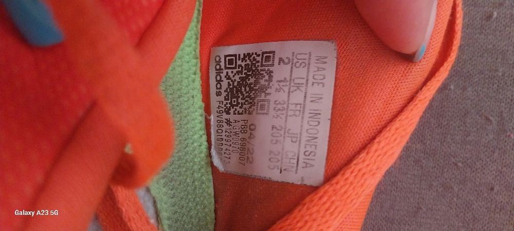 Adidas, детски бутонки, номер 33 1/2,