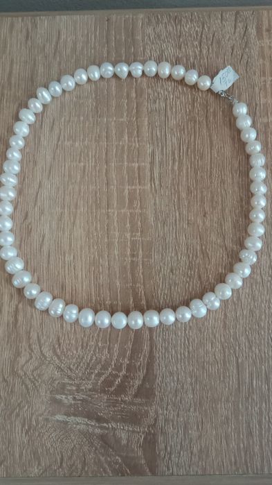 Ожерелье из натурального жемчуга