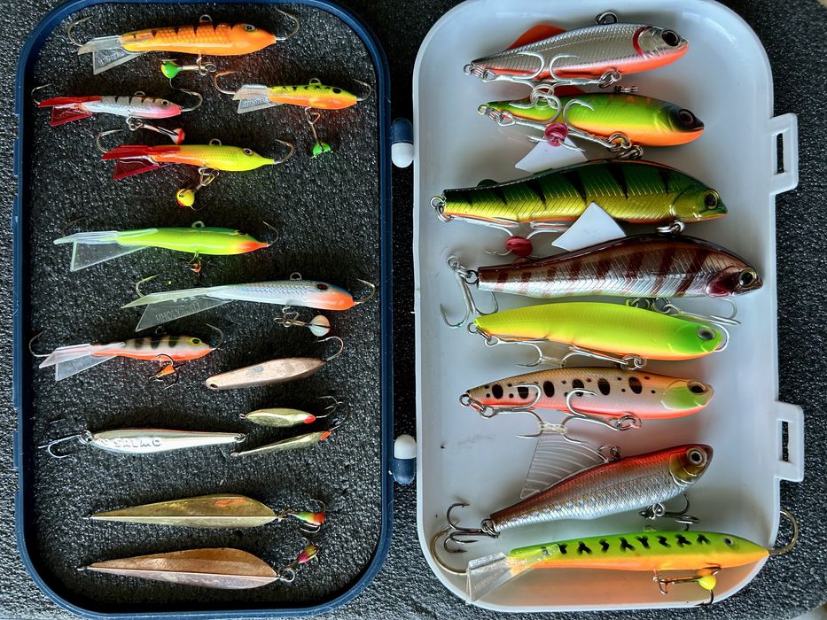 Пълна екипировка за зимен риболов на лед