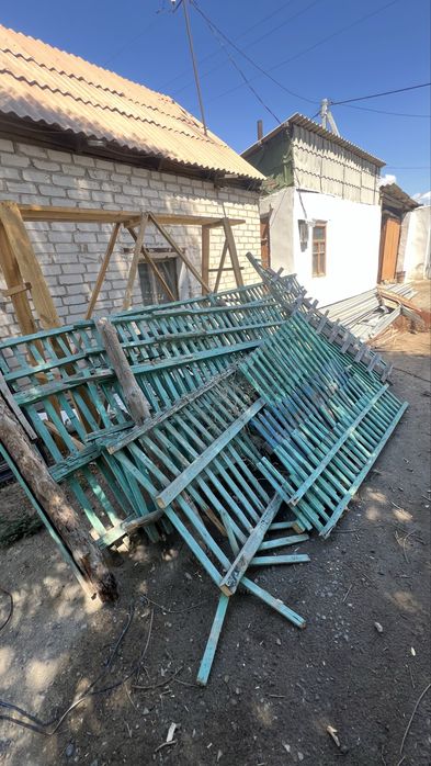 Қыш кесектер мен шарбақтар