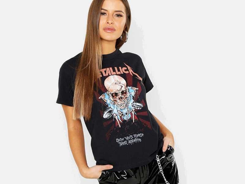Дамска тениска Metallica 10 модела всички размери