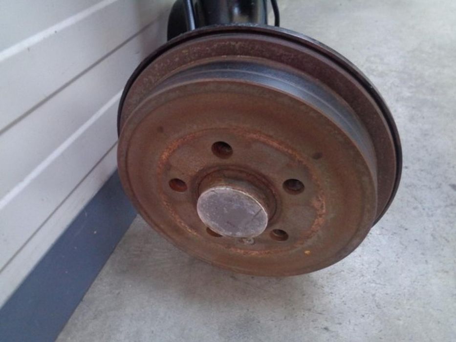 Punte spate pe tambur, Skoda Fabia, 1.4tdi