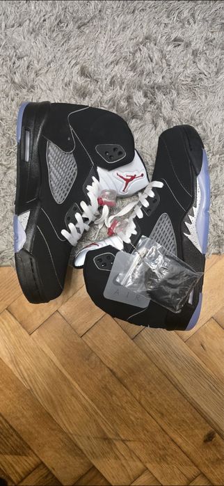 Air jordan 5 metalic black