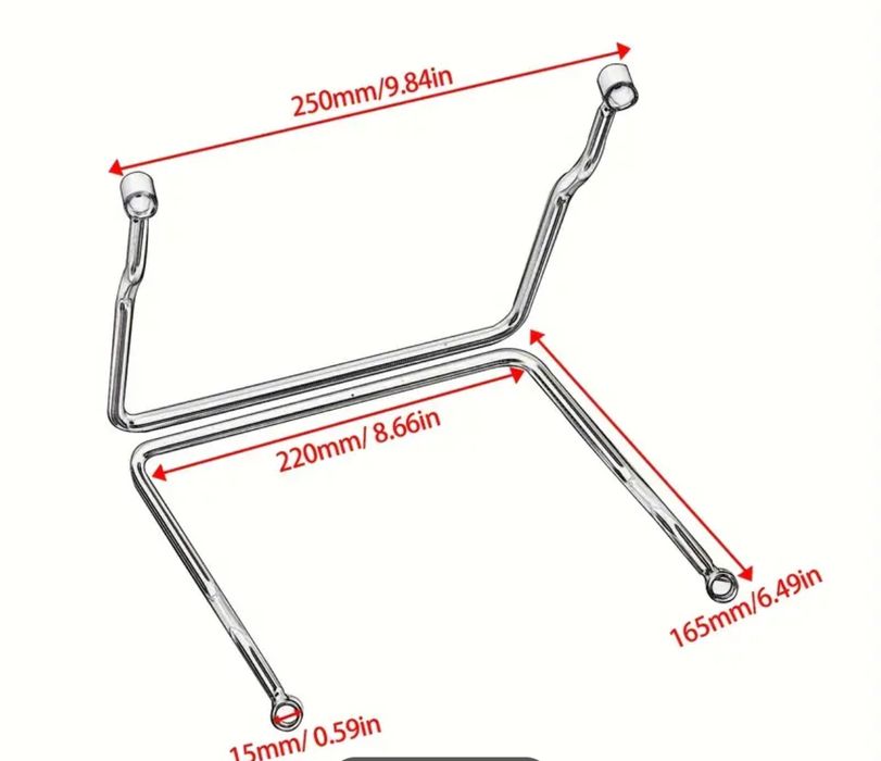 Стойки за дисаги,Cafe Racer/Чопър