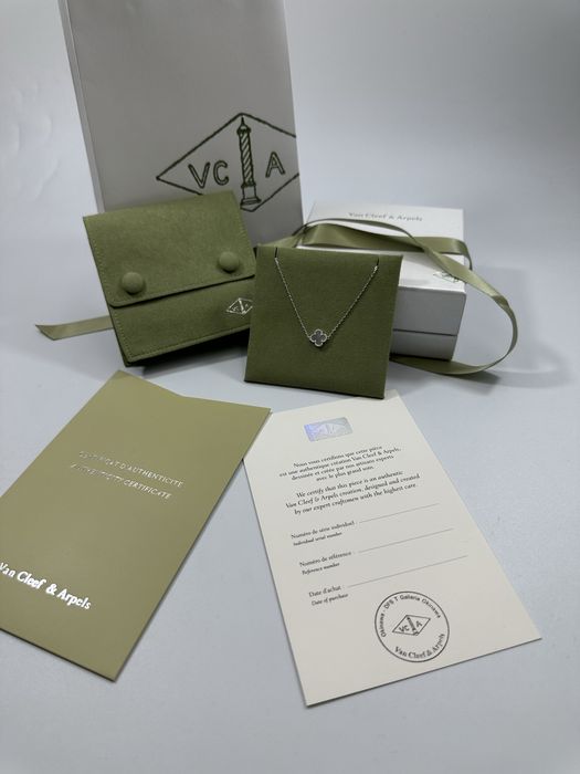 Brățară MINI Van Cleef & Arpels White Gold 750 White Pearl
