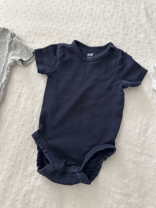 Бебешки бодита с къс ръкав размер 62 H&M