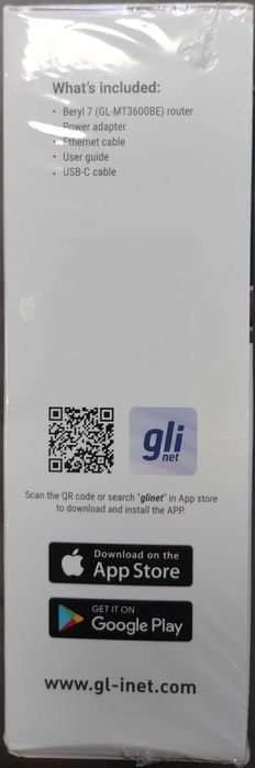 BERYL 7 BE3600 Dual-Band WI FI 7 Travel Router [#10888#]