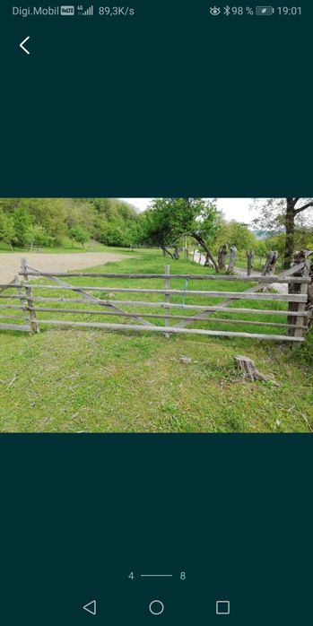 Teren intravilan com. Valea Iasului,  loc. Cerbureni, jud, Arges