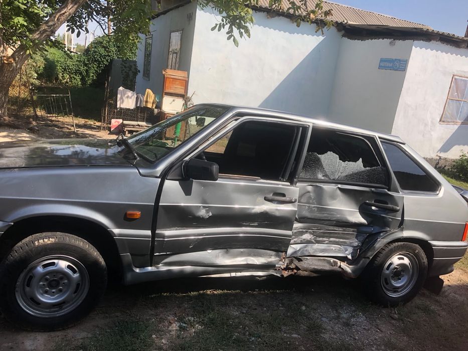 21114 ваз2007 года после аварии