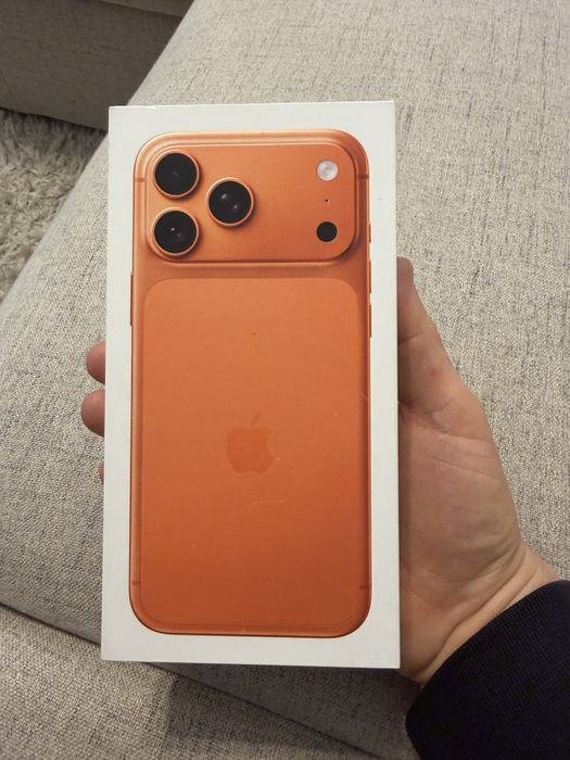 iphone 17 pro max 256gb orange NOU, sigilat, cu factura/garantie 2 ani