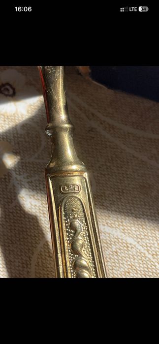 Set de tacâmuri placate cu aur de 24k