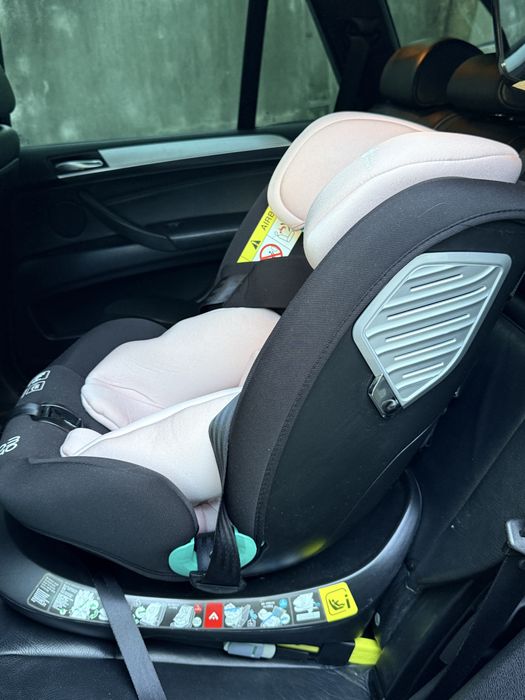 Столче за кола на Moni - Serengeti, 0-36 kg, с Isofix, розово