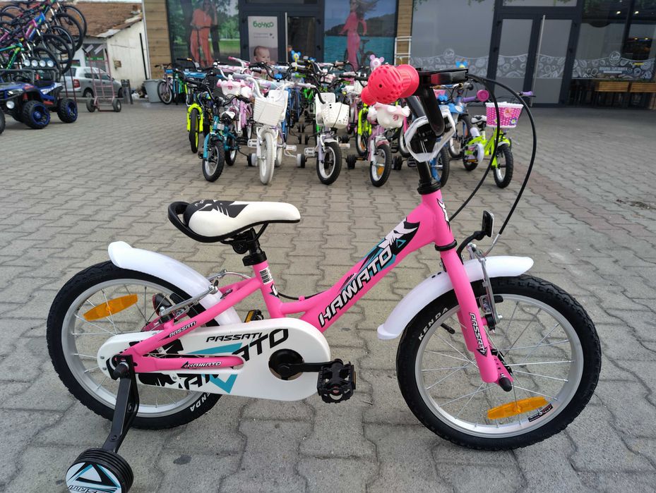 PASSATI Велосипед 16" HAMATO розов