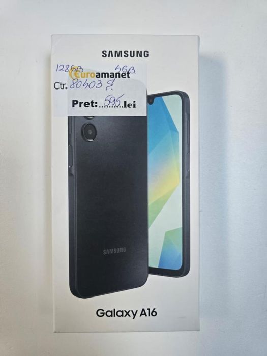 Telefon mobil Samsung Galaxy A16, Dual SIM, 128GB, 4GB RAM, 4G, -P-