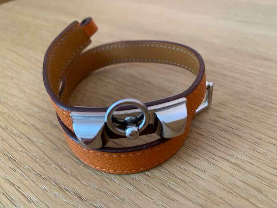 Оригинал браслет Hermès Rivale Double Tour