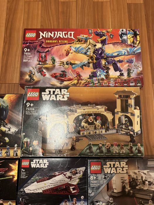 Legp star wars, ninjago, harry potter