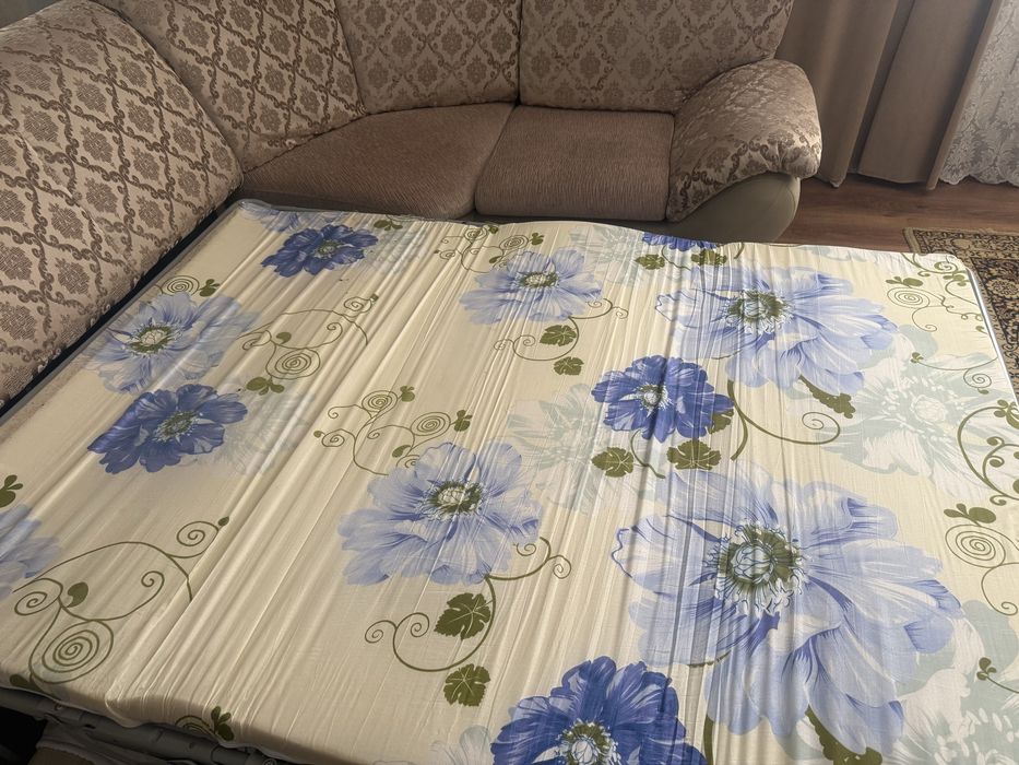 Диван  раскладной, с прочным каркасом