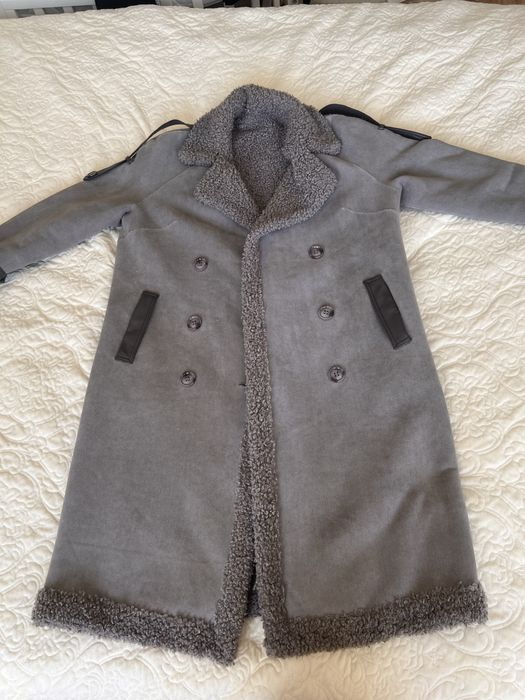 Двухстороняя тедди шубка