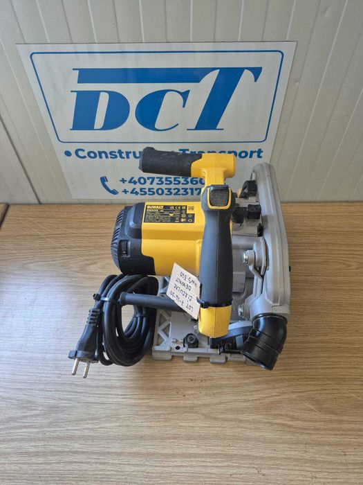 circular dewalt dws520 - lot 7-26-30