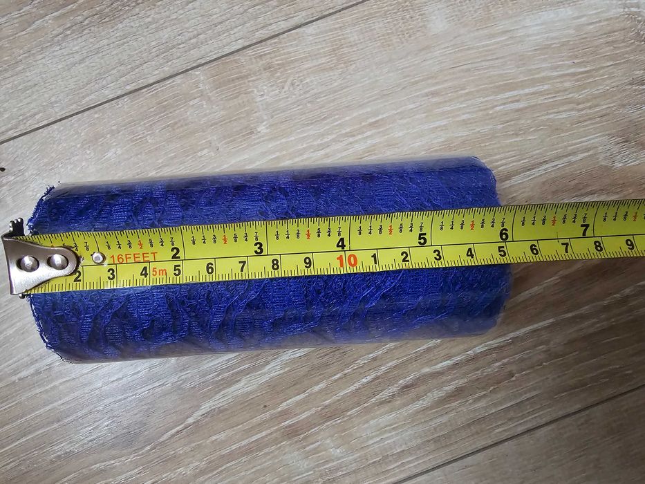 Лот Синя дантела за декорация