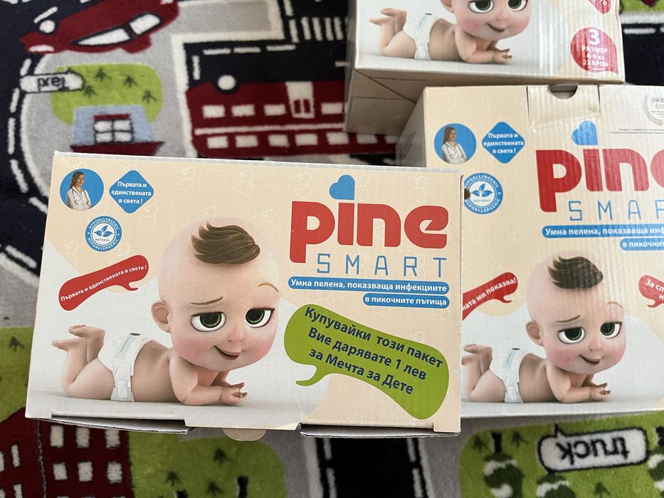 Умни пелени Pine smart размер 3