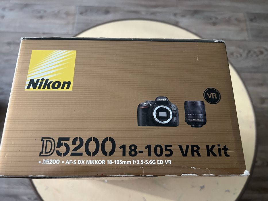 Фотоаппарат NIKON D5200 klt + 18 - 105VR