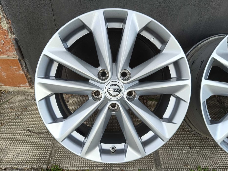 ОРИГИНАЛНИ джанти 17 '  цола 5x114,3 НИСАН Кашкай / NISSAN QASHQAI J10 J11 7J ET40 + ДАТЧИЦИ