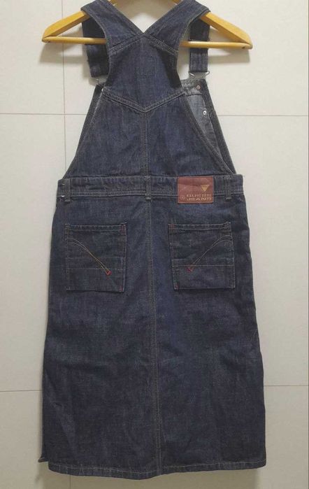 Guess / Made in Korea / Джинсовый сарафан / юбка комбинезон 46-48р