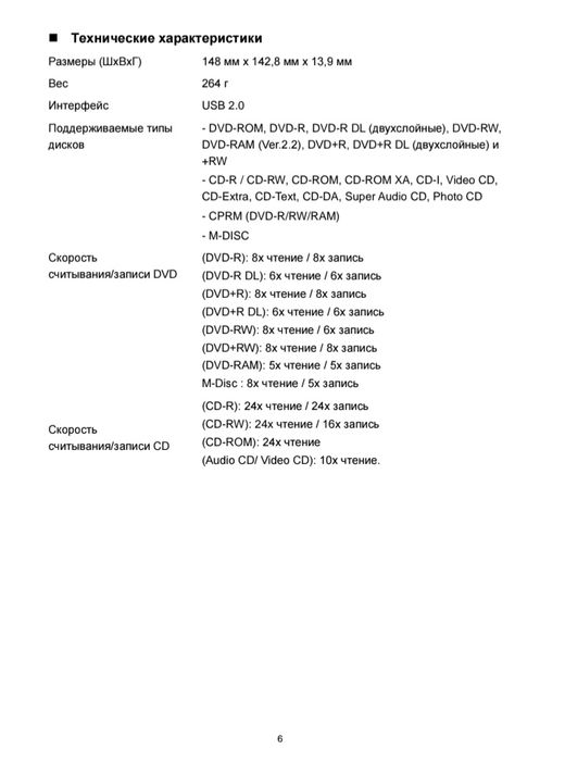 Внешний дисковод