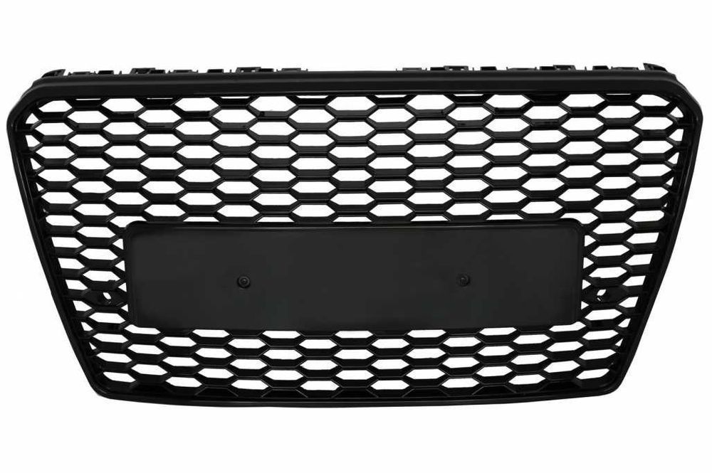Grila Fata Audi A7 4G Pre-Facelift (2010-2014) RS7 Look Negru Lucios