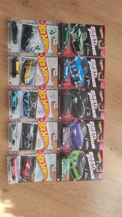 Hot Wheels 1:64 Fast and Furious, World Class Racers