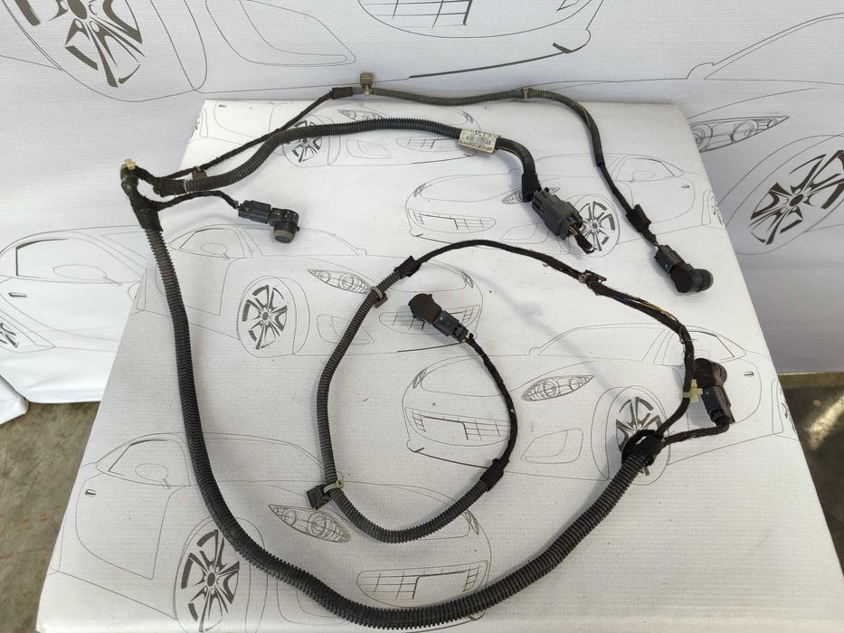 Senzori Parcare Fata (4 Buc.) + Instalatie Opel Astra J Hatchback 2009–2015 / Cod OEM 13332034 (5D2)