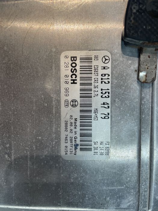 Kit pornire Mercedes Sprinter 2,7cdi 0281010969 A6121534779
