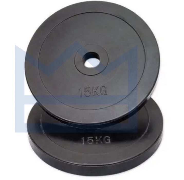 Гумени тежести Ф50 2 х 15 кг (дискове за щанга)