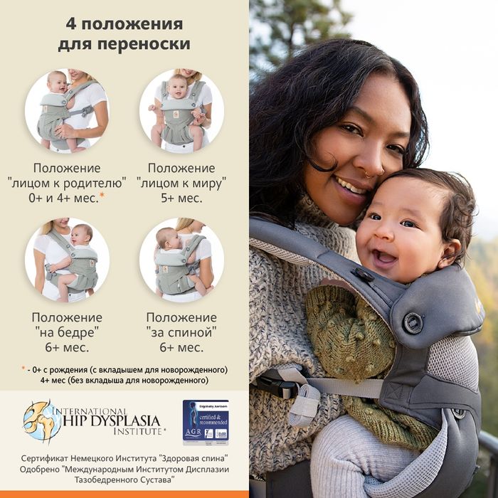 Рюкзак кенгуру Ergobaby 360 cool air
