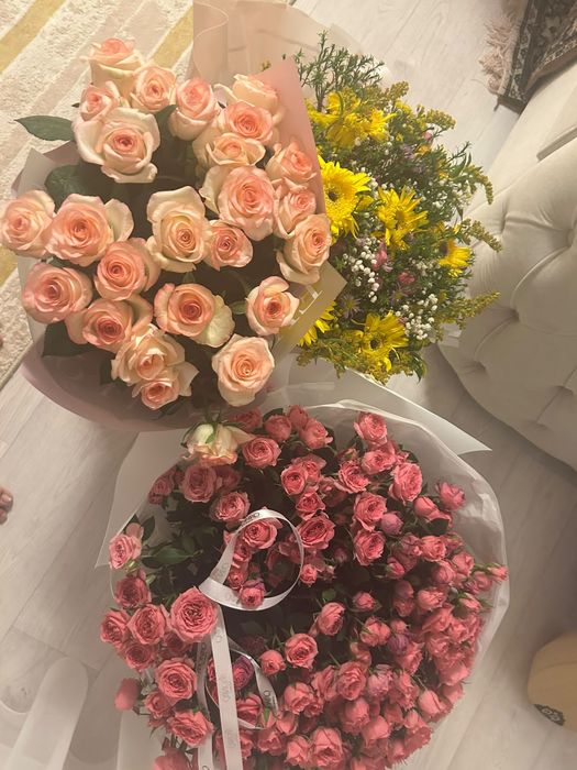 Продам свежие цветы,только что сфоткала