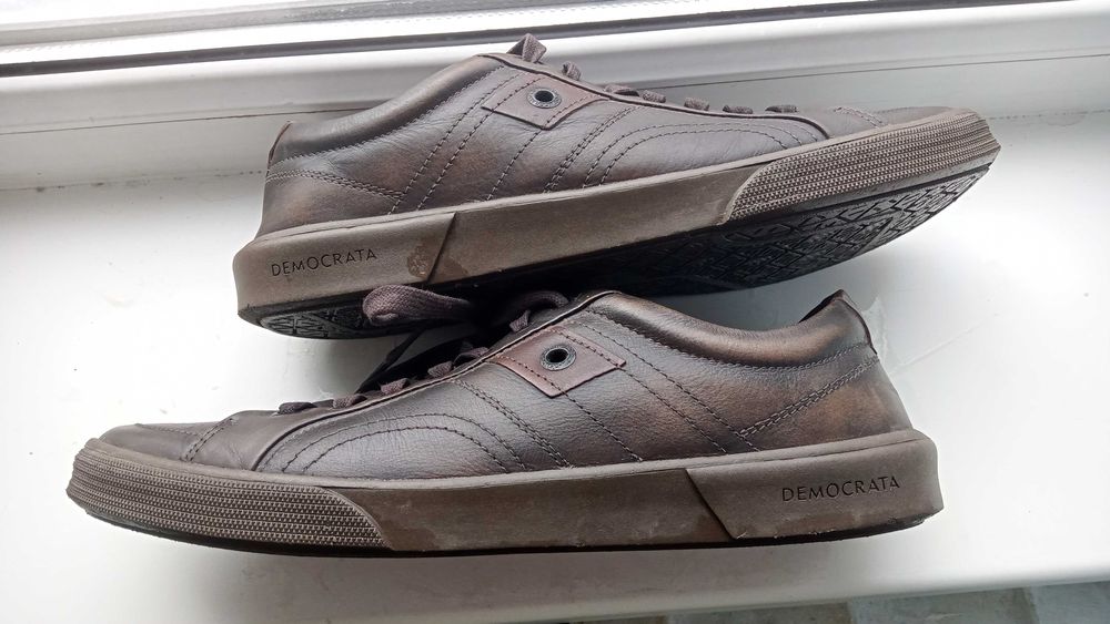 Кроссовки кожаные мада Бразилия