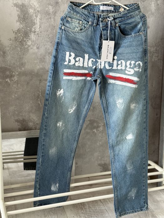 Blugi Balenciaga Dsquared2 Amiri OFF White trapstar