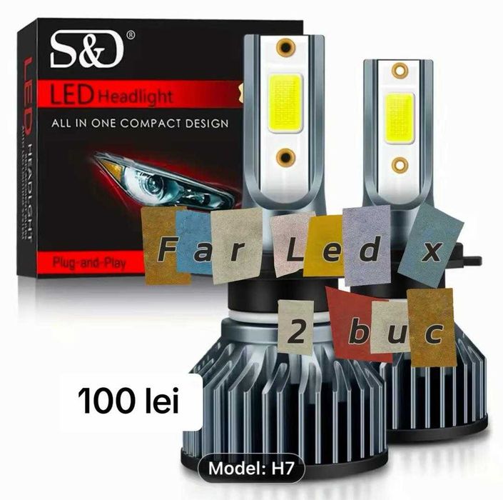 becuri Far led H7 x 2