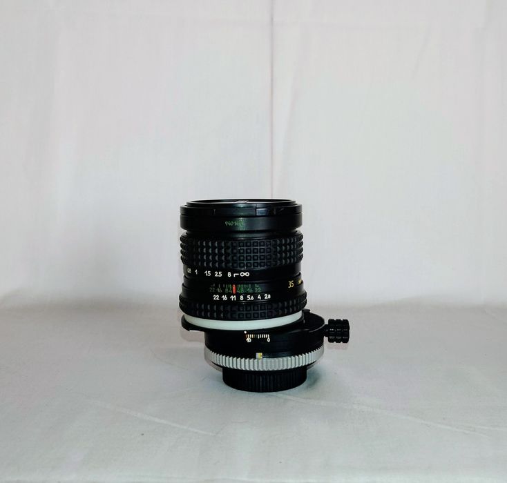 Obiectiv PCS Arsat 35mm f2.8 montura M42 - shift 10mm rotire 360 grade