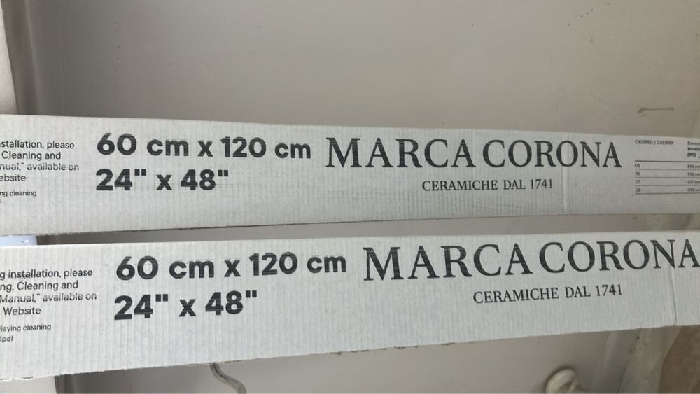 Нови италиянски плочки 60х120см
