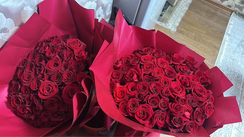 Продается букеты из красных роз