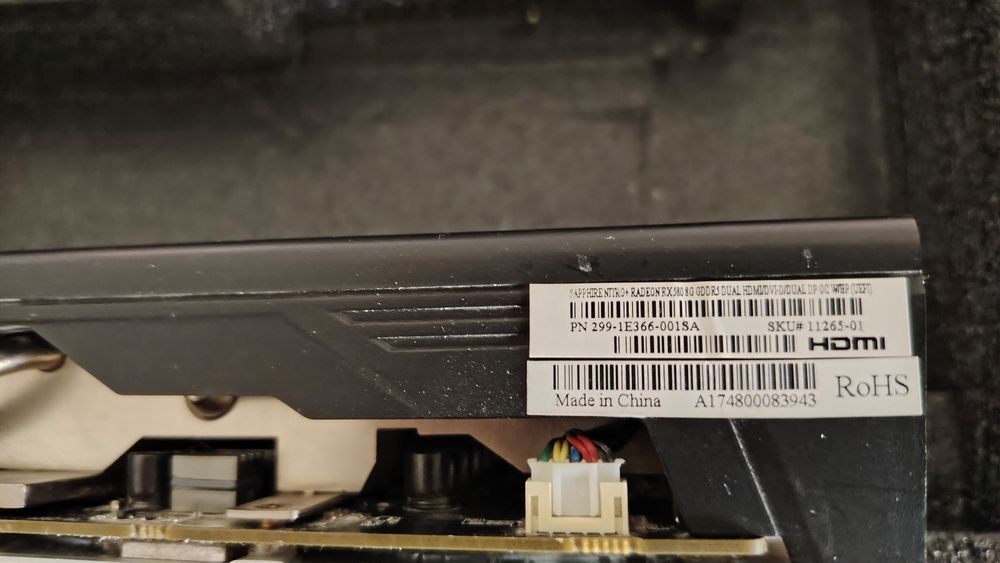 Placa video Rx 580 8Gb