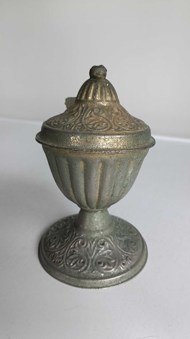 Старинно бронзово кадило, тамянник .