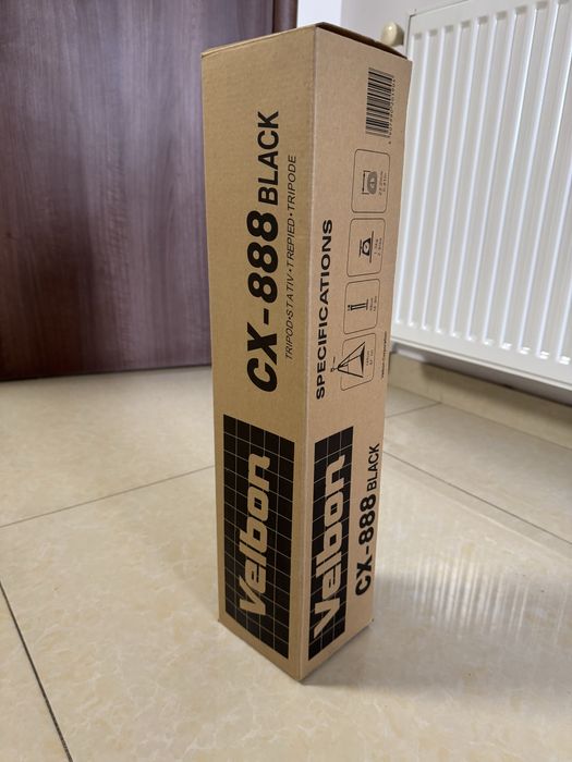 Trepied telescopic VELBON CX 888 black