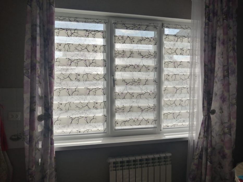 Жалюзи  Алматы Ролл Шторы День ночь